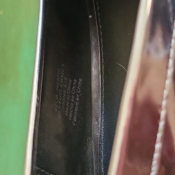 Calvin Klein Silver Metallic Loafers - Picture 5 of 6